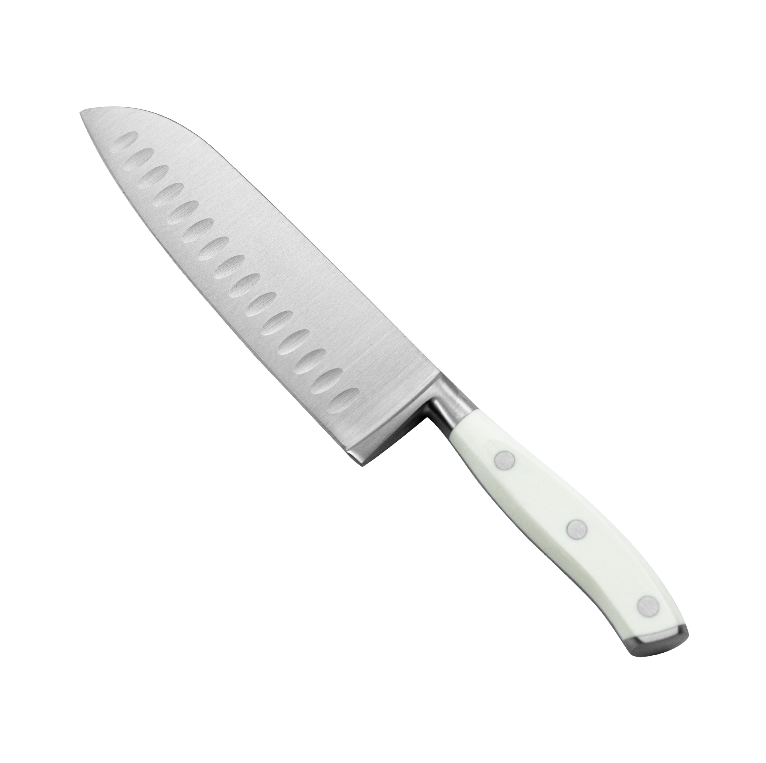 HS3039 6 шт., хит продаж, набор кухонных ножей с кованой ручкой из АБС-пластика с двойной стальной г