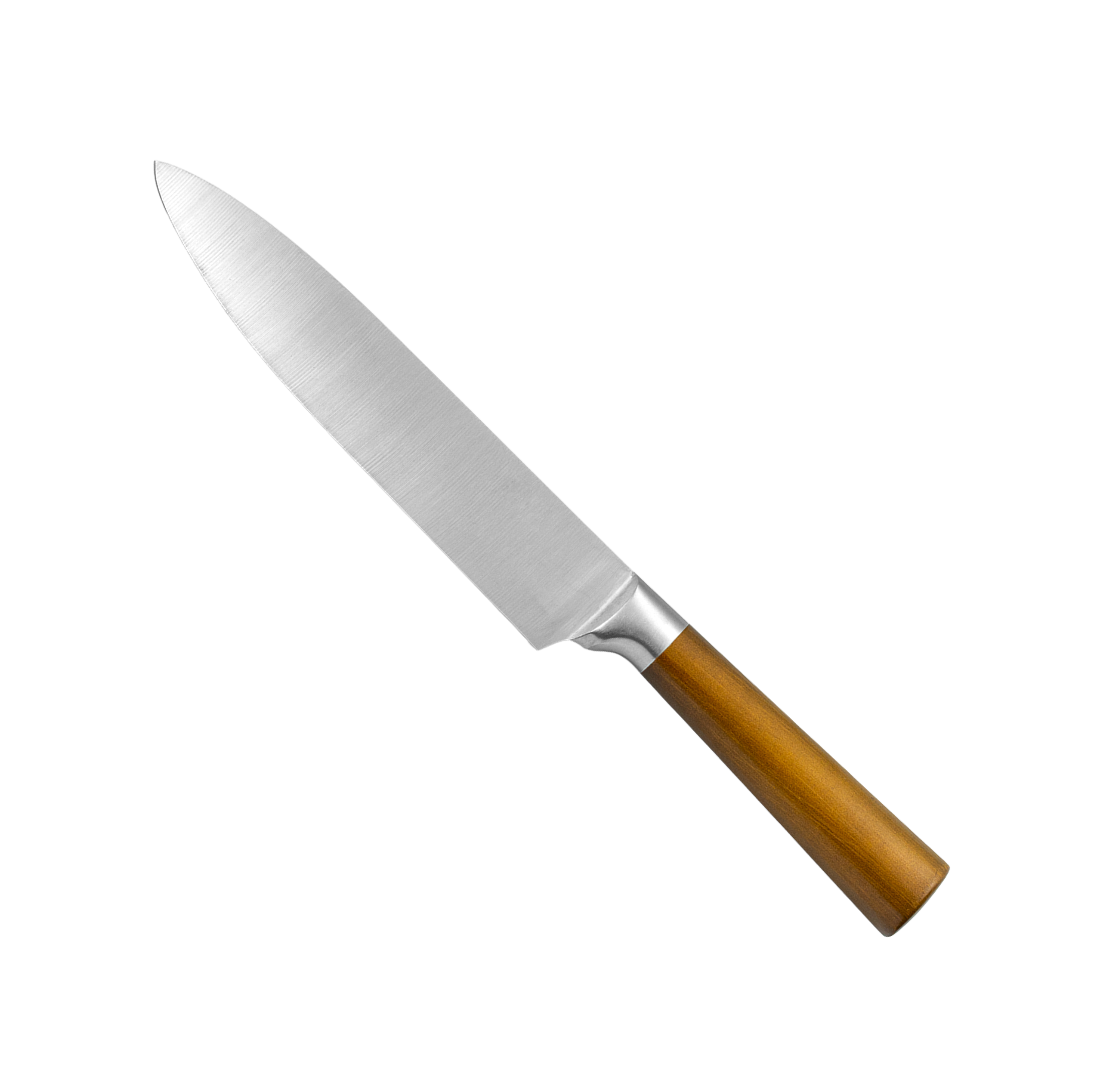 Набор кухонных ножей с полой ручкой HS3085N 6шт высокого качества с деревянной подставкой для ножей
